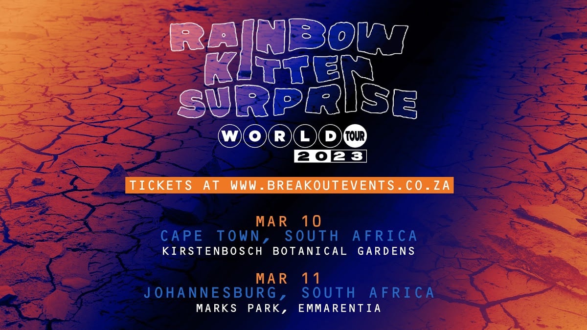 Rainbow Kitten Surprise South Africa 2023