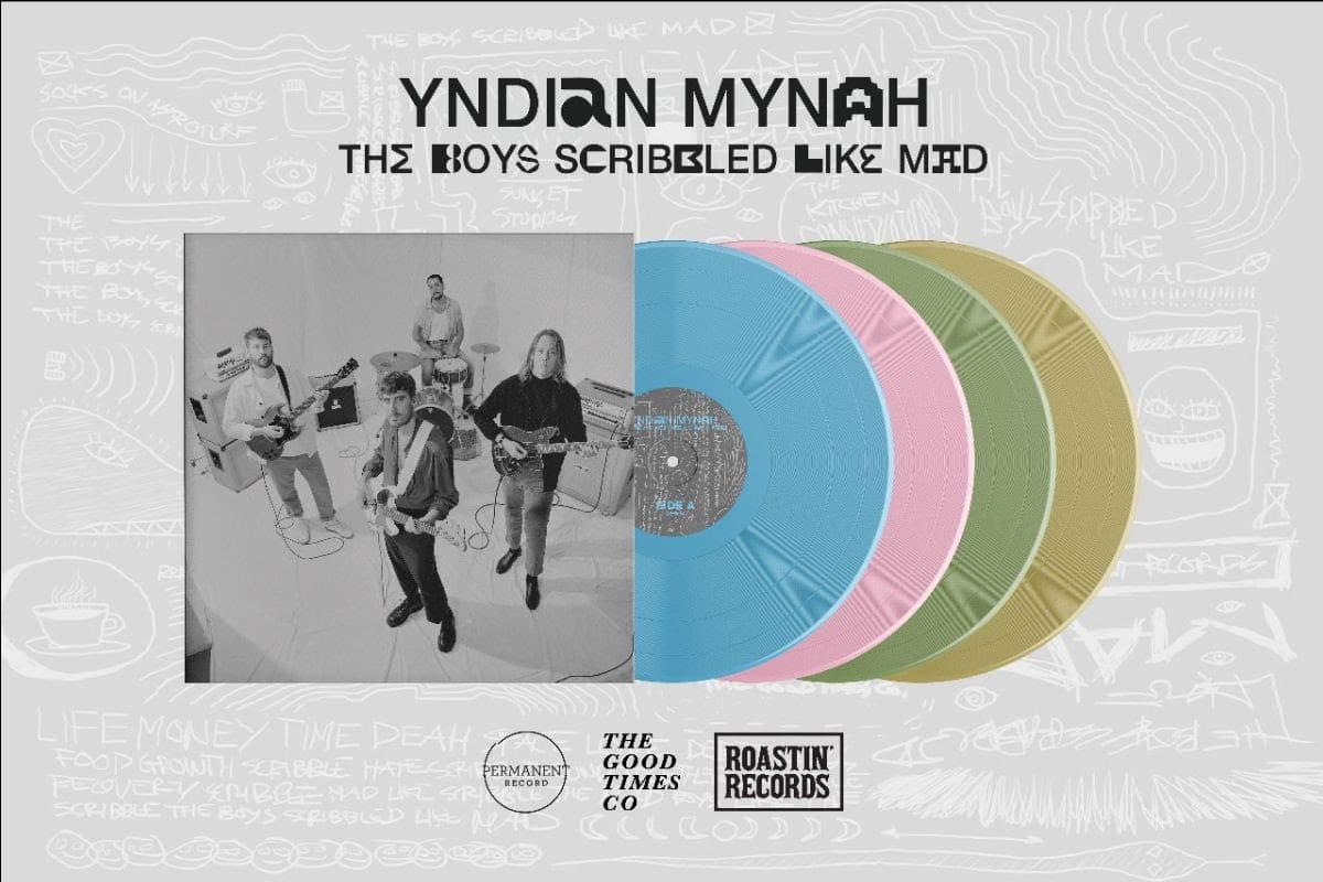 The Boys Scribbled Like Mad - Yndian Mynah