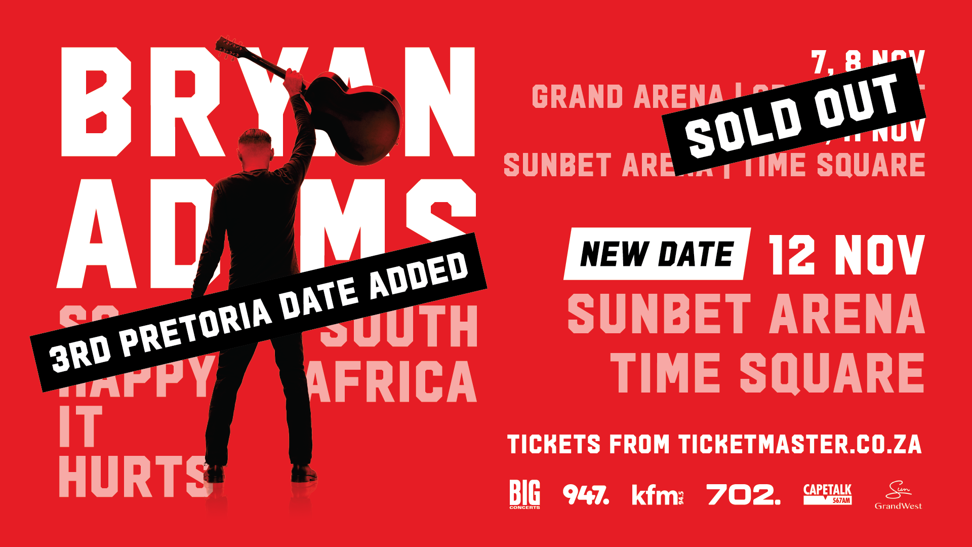 Bryan Adams South Africa 2023
