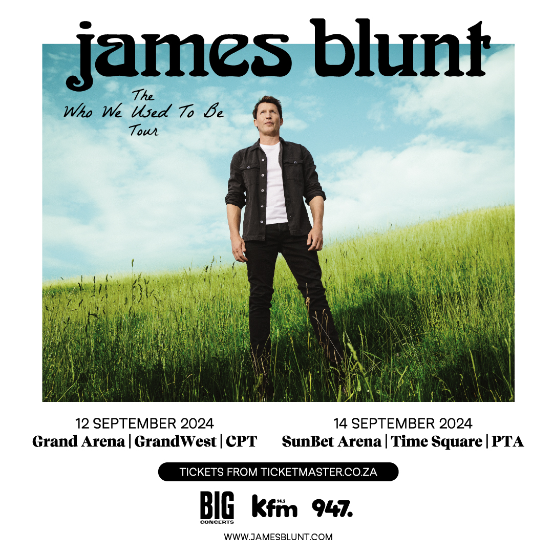 James Blunt 2024 South African Tour