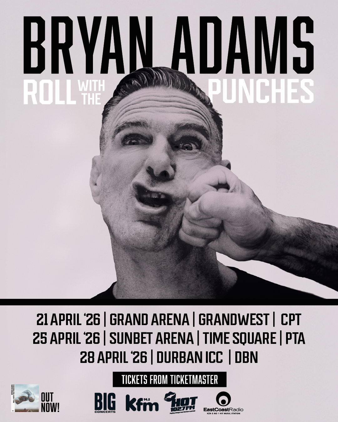 Bryan Adams April 2026 South African Tour 6 Bryan Adams Tour