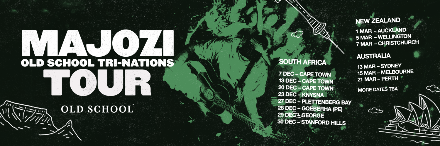 Majozi 2025/2026 Old School Tri-Nations Tour 6 Majozi Old School Tri-Nations Tour